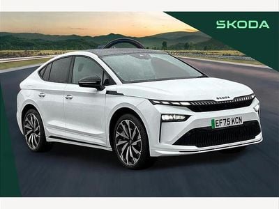 Used Skoda Enyaq iV SportLine 206 kW (281 HP) 2025 White SUV