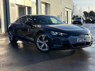 Used Audi e-tron GT quattro Comfort 389 kW (530 HP) 2022 Black Sedan