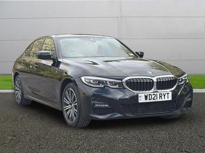 Used BMW 330e M Sport 2021 Black Sedan