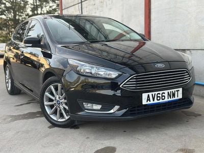 Used Ford Focus Titanium 2016 Black Hatchback