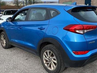 Gebraucht Hyundai Tucson SE 177 PS (130 kW) 2018 Blau SUV