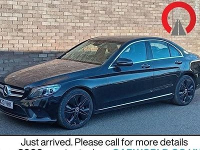 Used Mercedes C200 198 HP (145 kW) 2020 Black Sedan