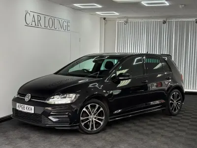 Used VW Golf VII R-line 150 HP (110 kW) 2018 Black Hatchback