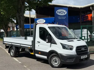 Used Ford Transit 130 HP (95 kW) 2021 White Cabriolet