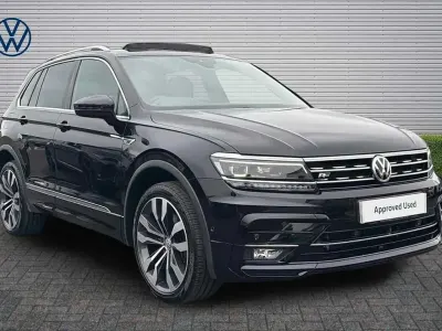 Used VW Tiguan R-line 230 HP (169 kW) 2020 Black SUV