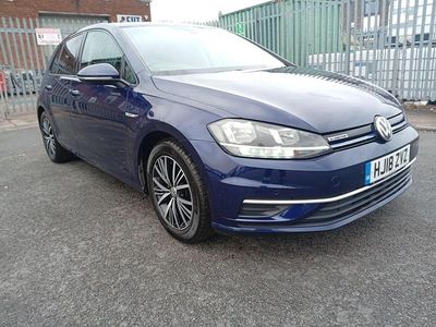 Used VW Golf VII SE 2018 Blue Hatchback