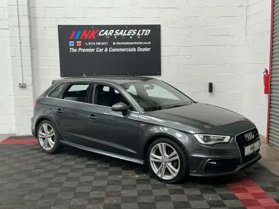 Used Audi A3 Sportback S-Line 184 HP (135 kW) 2015 Grey Hatchback