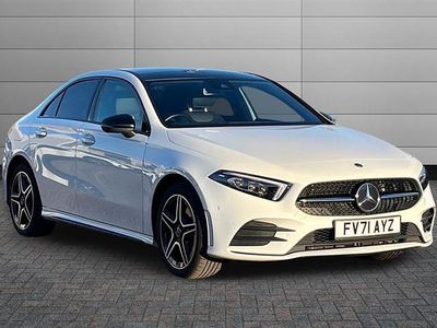 Digital white Used 2021 Mercedes A250 AMG Line Premium Plus Sedan | £20,290 (Fair price)