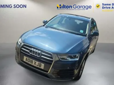 Used Audi Q3 Sport 150 HP (110 kW) 2018 Blue SUV