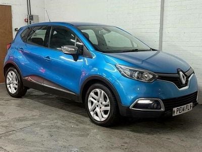 Used Renault Captur Dynamique 90 HP (66 kW) 2014 Blue SUV