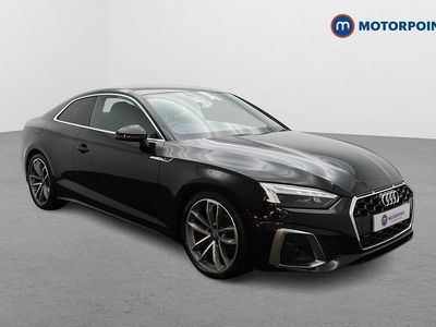 Used Audi A5 S-Line 190 HP (139 kW) 2020 Black Coupe