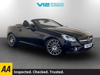 Black Used 2017 Mercedes SLC300 AMG line Cabriolet | £14,995 (Fair price)