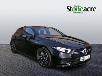 Used Mercedes A35 AMG Premium 301 HP (221 kW) 2019 Black Hatchback