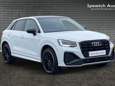 Used Audi Q2 Black Edition 147 HP (108 kW) 2021 White SUV