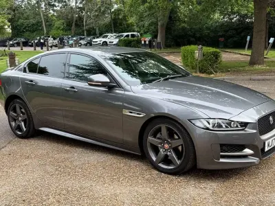 Used Jaguar XE R-Sport 180 HP (132 kW) 2017 Grey Sedan
