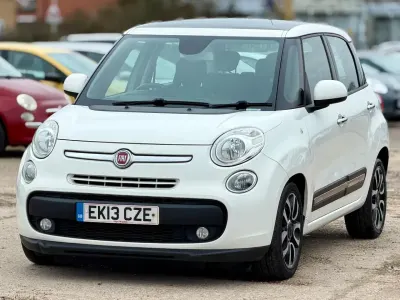 Used Fiat 500L Lounge 105 HP (77 kW) 2013 White MPV