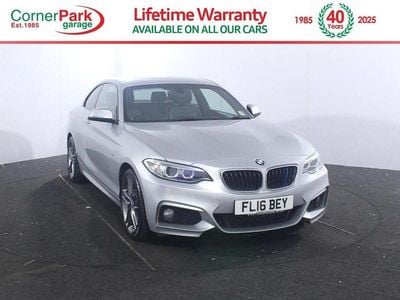 Used BMW 218 M Sport 136 HP (100 kW) 2016 Silver Coupe
