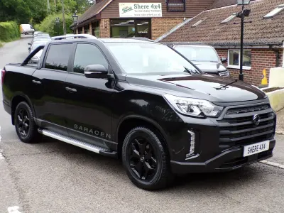Used SsangYong Musso 181 HP (133 kW) 2022 Black Pickup