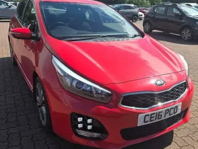 Used Kia Ceed GT-Line 2016 Red Hatchback