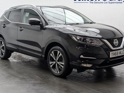 Black Used 2018 Nissan Qashqai N-Connecta SUV | £10,450 (Good price)