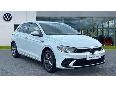 Used VW Polo R-line 95 HP (69 kW) 2022 Pure white Hatchback