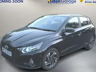 Używany Hyundai i20 SE 100 KM (73 kW) 2022 Czarny Hatchback
