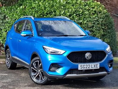 Used MG ZS Exclusive 111 HP (81 kW) 2022 Blue SUV