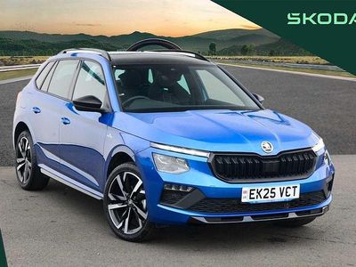 Used Skoda Kamiq Monte Carlo 113 HP (83 kW) 2025 Race blue metallic SUV