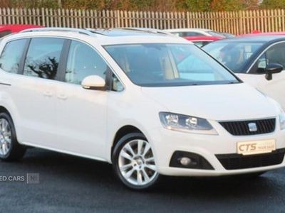 White Used 2012 Seat Alhambra SE MPV | £8,475 (A bit pricey)