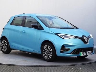 Used Renault Zoe Techno 100 kW (136 HP) 2022 Blue Hatchback