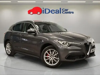 Used Alfa Romeo Stelvio Edizione Speciale 280 HP (205 kW) 2018 Grey SUV