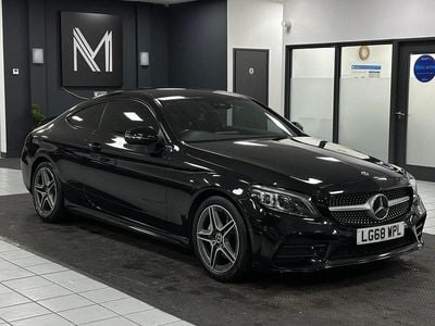 Black Used 2018 Mercedes C200 AMG line Coupe | £14,995 (Fair price)