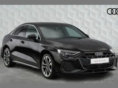 Used Audi A3 S-Line 147 HP (108 kW) 2025 Black Sedan