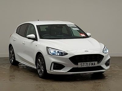 Used Ford Focus ST-Line 125 HP (91 kW) 2021 White Hatchback