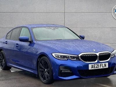 Used BMW 320 M Sport 181 HP (133 kW) 2021 Blue Sedan