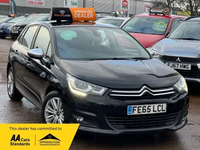 Used Citroën C4 Flair 114 HP (83 kW) 2015 Black Hatchback