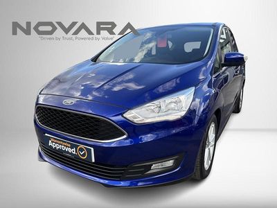 Used Ford C-MAX Zetec 125 HP (91 kW) 2017 Blue MPV