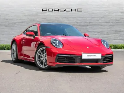 Used Porsche 911 379 HP (278 kW) 2021 Red Coupe