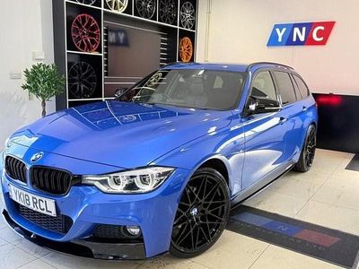 Begagnad BMW 320 M Sport 2018 Blå Kombi