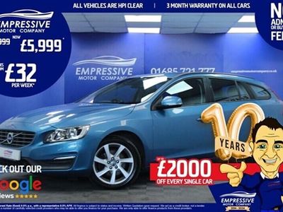 used Volvo V60 1.6 D2 BUSINESS EDITION 5d 113 BHP
