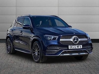 Käytetty Mercedes GLE350 AMG Line Premium 315 HP (231 kW) 2022 Sininen Katumaasturi