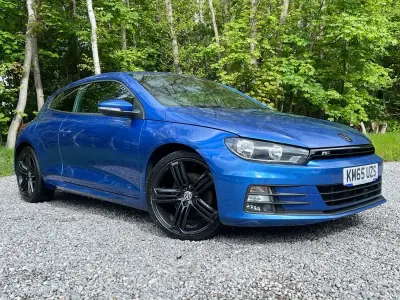 Usado VW Scirocco R-line BlueMotion 2016 Azul Coupé