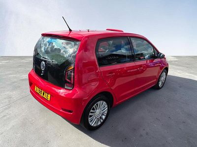 Begagnad VW up! move up! 60 HK (44 kW) 2018 Röd Halvkombi