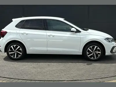 New VW Polo Match 95 HP (69 kW) 2025 White Hatchback