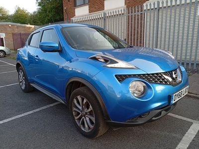 Used Nissan Juke Tekna 2018 Blue SUV