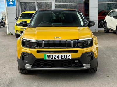 Used Jeep Avenger EV Summit 113 kW (154 HP) 2024 Yellow SUV