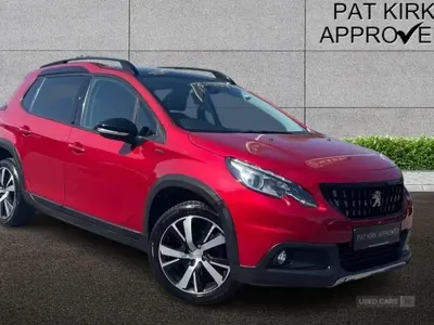 Used Peugeot 2008 GT-line 82 HP (60 kW) 2019 Red SUV