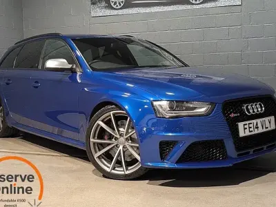 Used Audi RS4 Business 450 HP (330 kW) 2014 Blue Estate