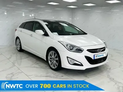 Used Hyundai i40 Premium 136 HP (100 kW) 2012 White Estate