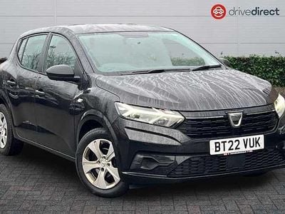 Used Dacia Sandero Essentiel 67 HP (49 kW) 2022 Black Hatchback